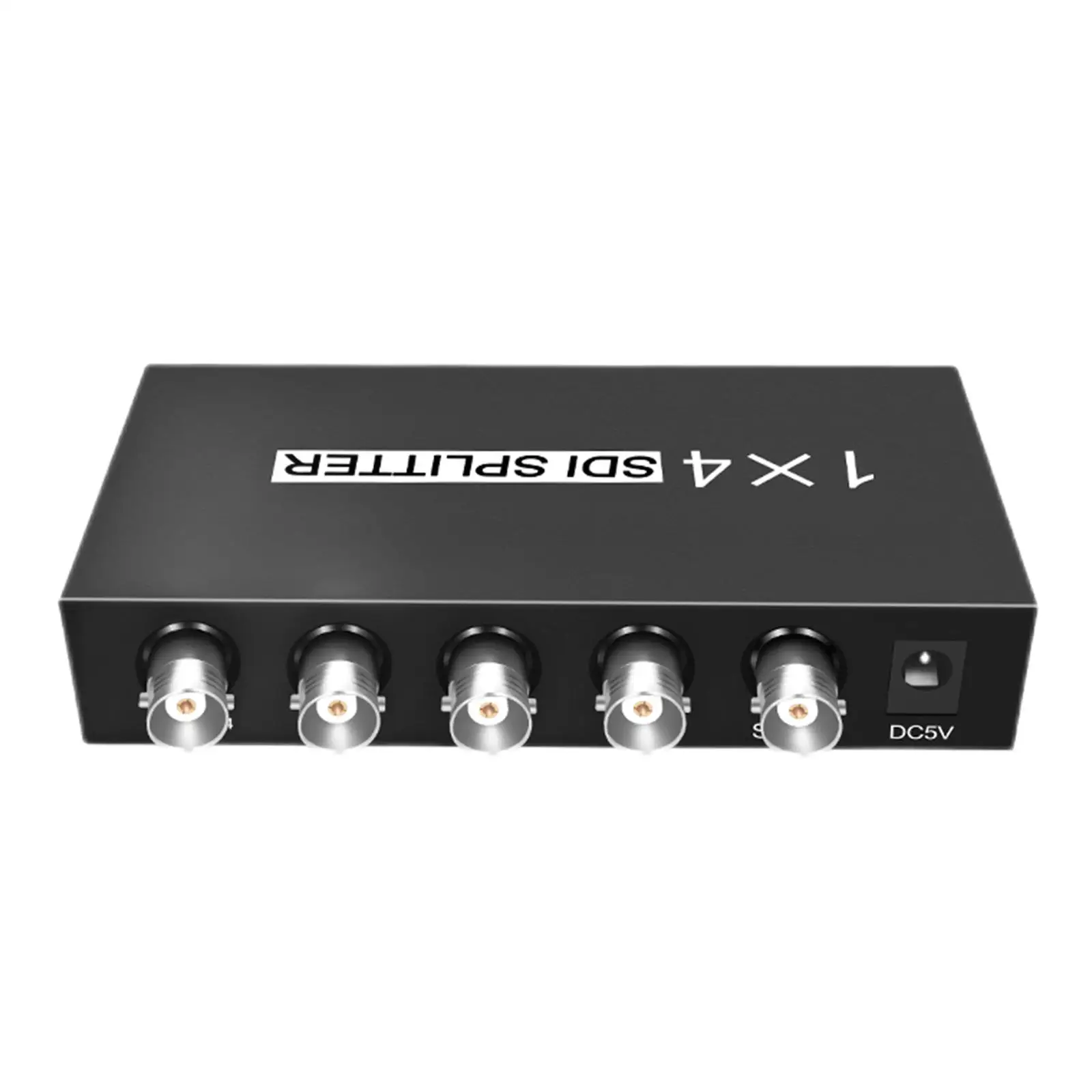 US Adapter Multimedia Transmission Switcher SD/HD/3G-Sdi 1080P Digital 1x4 SDI Splitter Support for Monitor Projector Camera DVR
