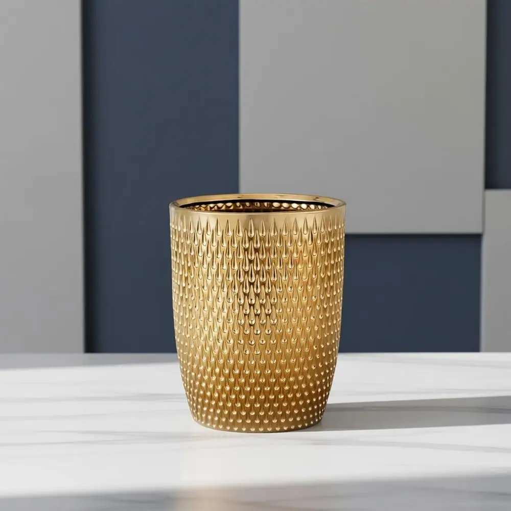 

Sturdy Round Wastebasket for Home, Office, and Bathroom Use