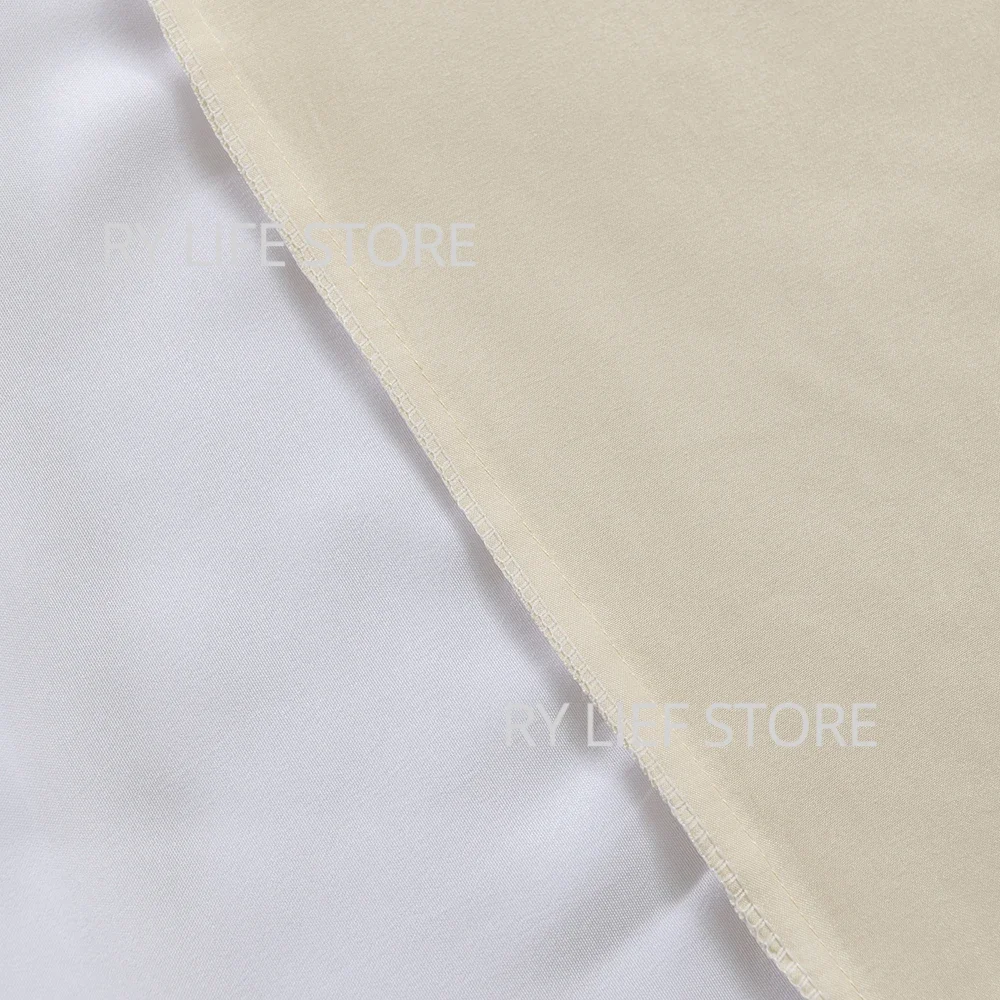 Solid Color Home Hotel Bed Skirt with Surface Twin/Full/Queen/King Size Bed Cover Bedsheet Split Corners Bed Skirt