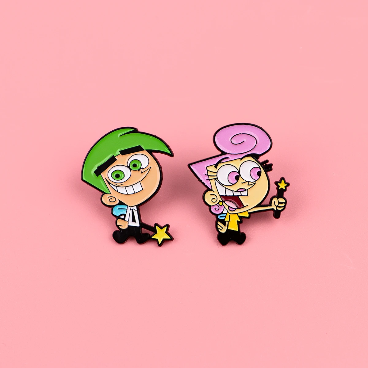 Pin esmaltado infantil de dibujos animados para solapa y mochila - imagen 3