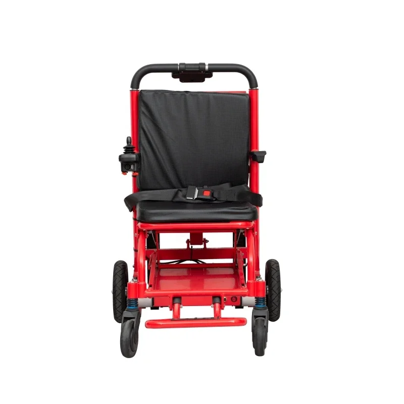 Thickened aluminum alloy electric stair climbing wheelchair