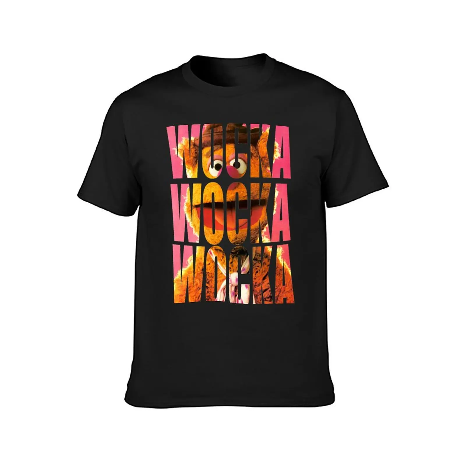 Fozzie Wocka T-Shirt anime customs design your own cute clothes heavyweight t shirts for men