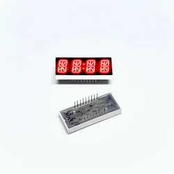 48x20x6MM 0.54 Inch Highlight Red LED Display 4 Bit Cathode Anode Digital Bar Chart for Household Appliances Display Screen