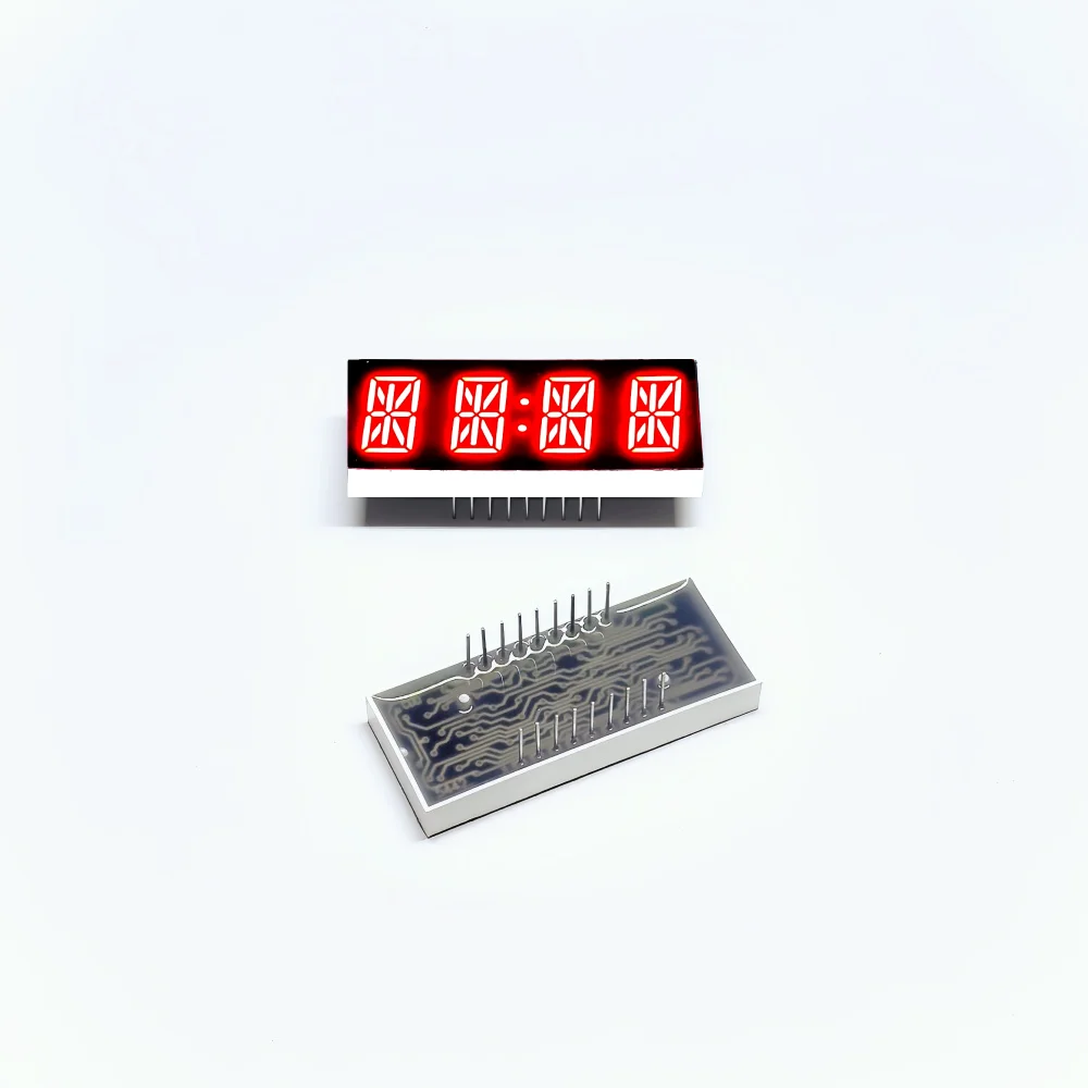 48x20x6MM 0.54 Inch Highlight Red LED Display 4 Bit Cathode Anode Digital Bar Chart for Household Appliances Display Screen