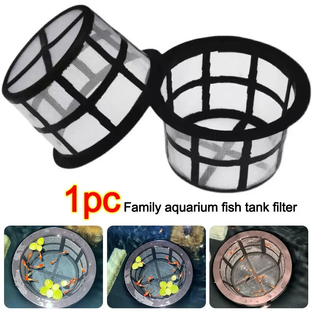 Large Capacity Fish Fry Cage Reusable Mesh Fish Fry Isolation Box Aquarium Filters