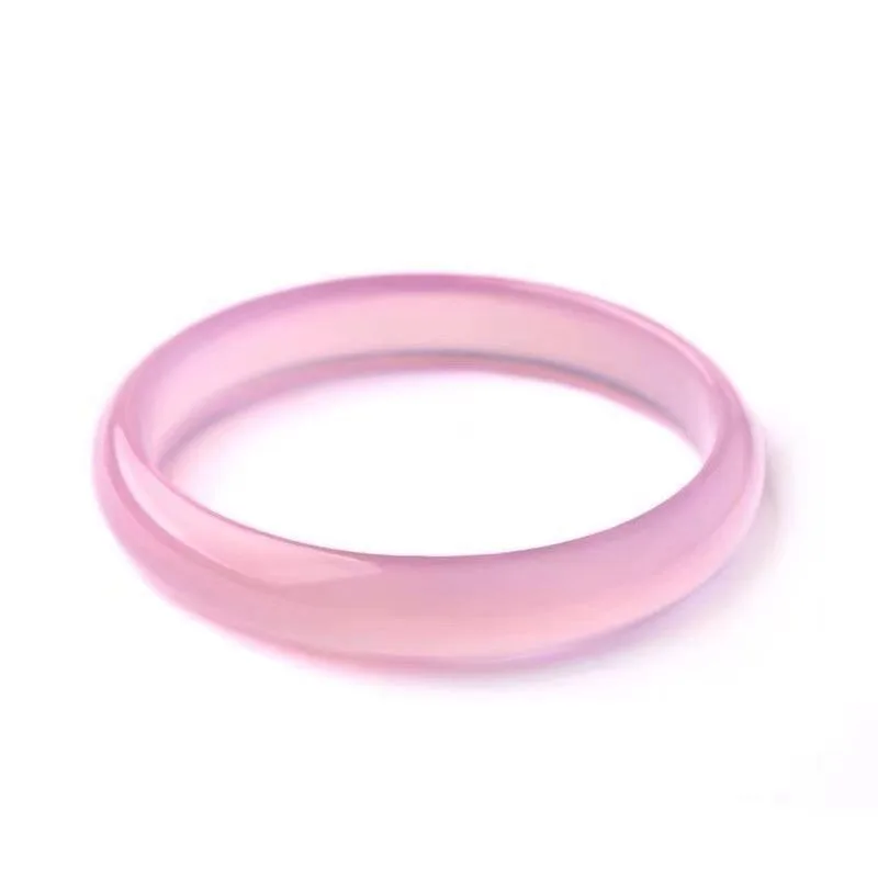 New Natural Ice Powder Chalcedony Bracelet, Elegant, Fashionable and Versatile Girl Model