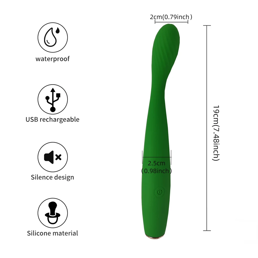 هزاز إصبع قوي للنساء مقاوم للماء البظر محفز الإناث G بقعة المهبل هزاز المثليات الاستمناء لعبة الجنس المنتجات