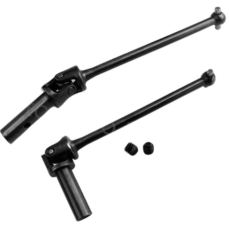 2Pcs Metal FS ATOM 1/8 RC Car Spare Parts 128mm Front Universal Drive Shaft CVD 312809 Accessories