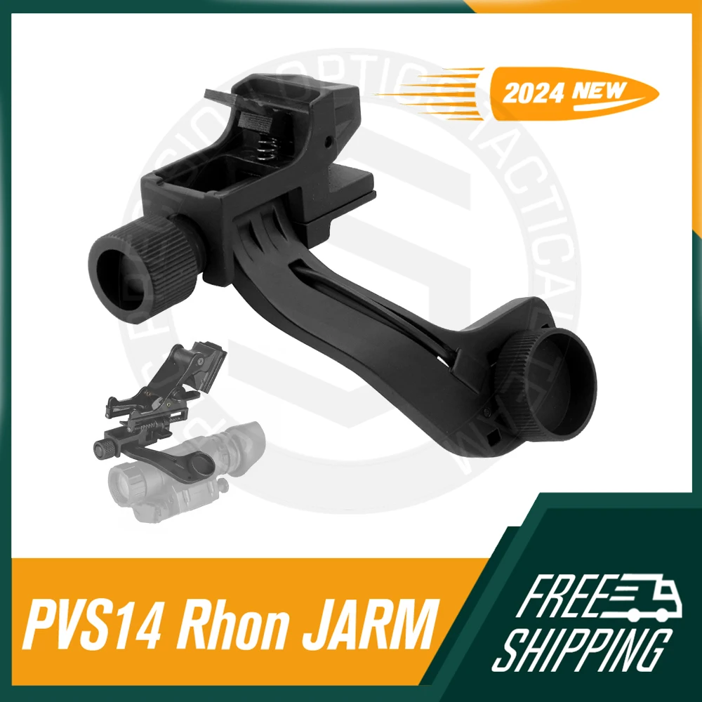 

PVS14 J-Arm Headset Adapter RHNO II Mount Horn Interface PVS14 Night Vision Mount Compatible with All Models of PVS-14