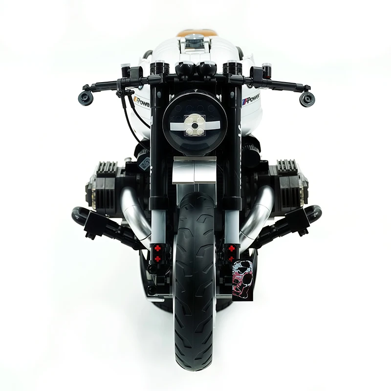 الراقية الفاخرة KBOX 10546 MOC التقنية 1:5 دراجة نارية اللبنات الجمعية الطوب نموذج لتقوم بها بنفسك اللعب الصبي هدية الكريسماس الاطفال #5