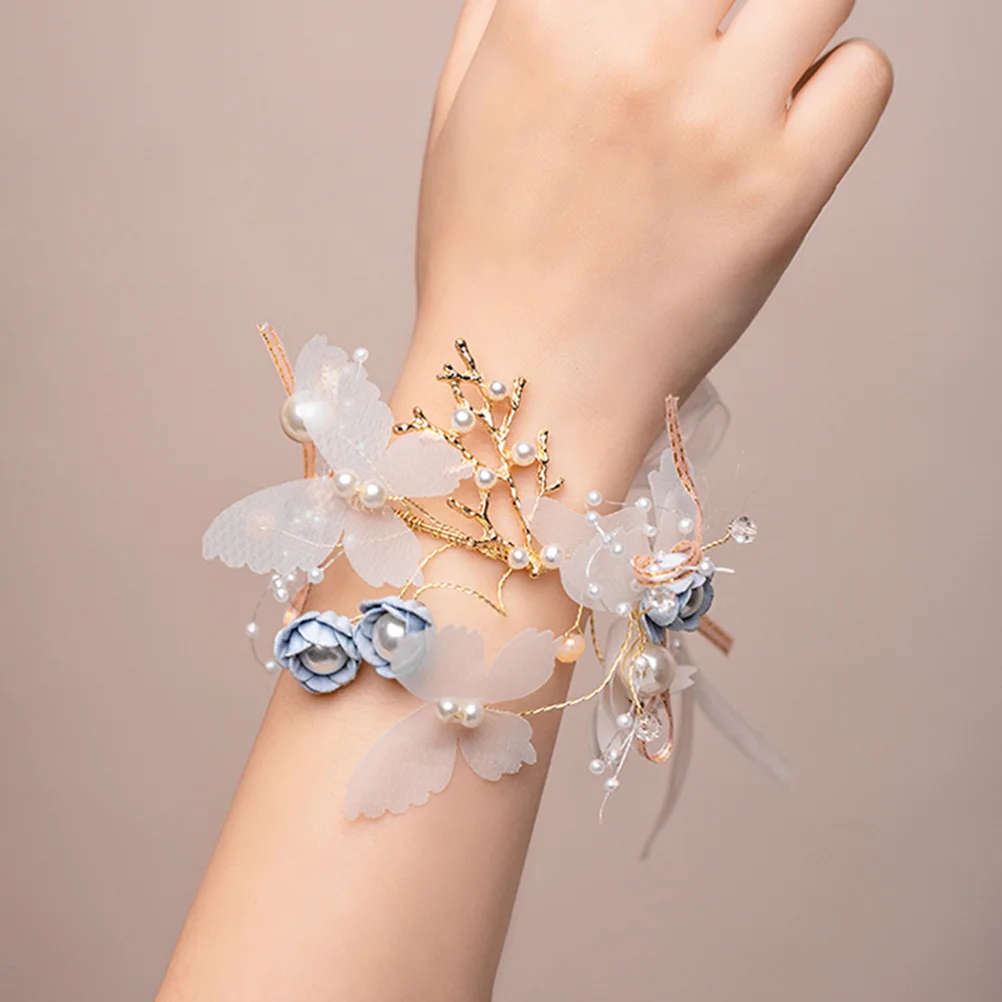 

flower wrist bracelet wedding wrist flower bridal wrist flower wrist flowers bridesmaids wrist flowers for wedding