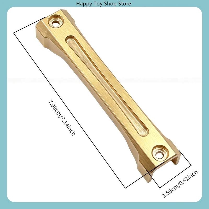 Hengbo Rc Car Brass Metal Upgrade Cross Beam For 1/10 R1001 R1011 Full Scale Remote Control Vehicle Spare Parts