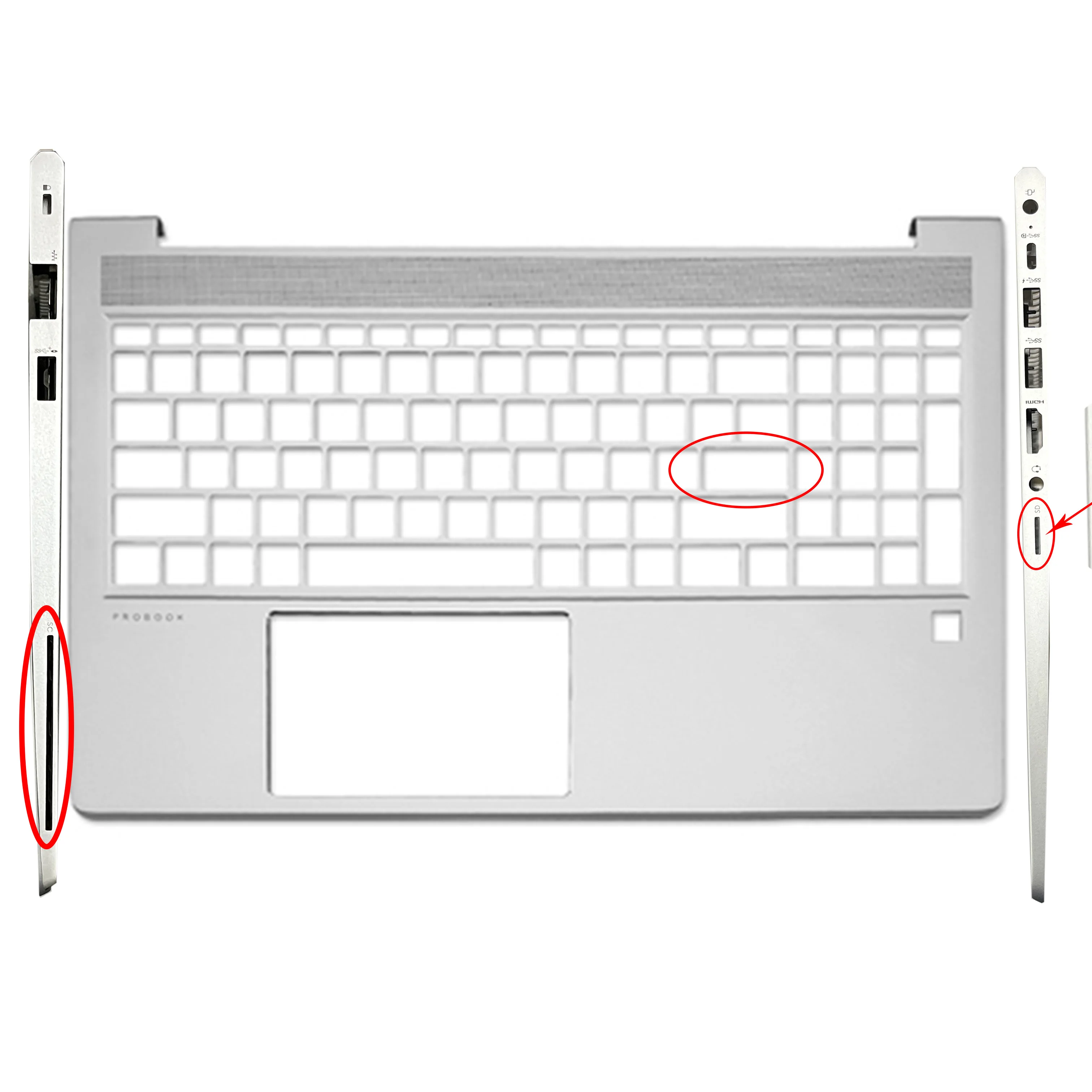 Originele Nieuwe Vervangen Toetsenbord Voor HP Elitebook 650 G8 G9 G10 655R G8 G9 G10 Laptop Palmsteun Bovenste Cover Top toetsenbord Case Shell