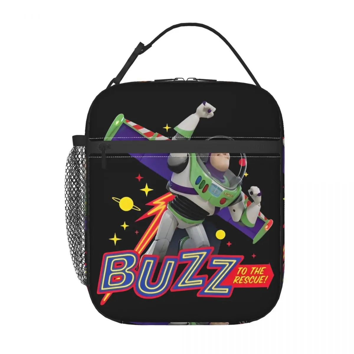 

Buzz Lightyear Toy Story Disney Insulated Lunch Bag Food Container Bags Reusable Cooler Thermal Lunch Box For Work