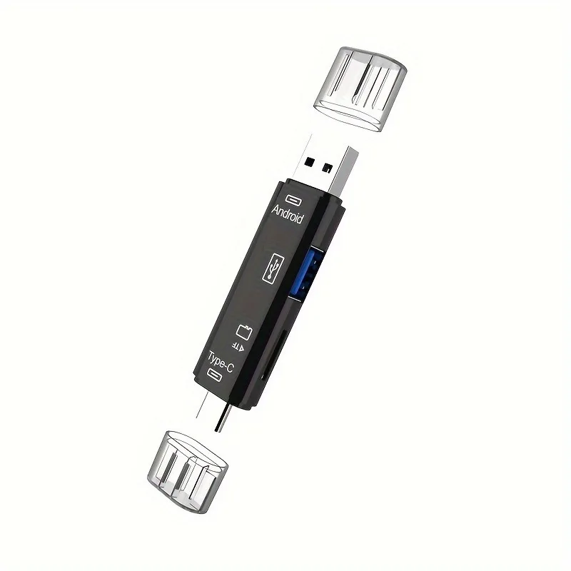 USB Type C Hub Android Phone Computer Micro USB Converter OTG 2.0 Micro SD TF Card Reader USB Disk Mouse Keyboard LAN Adapter