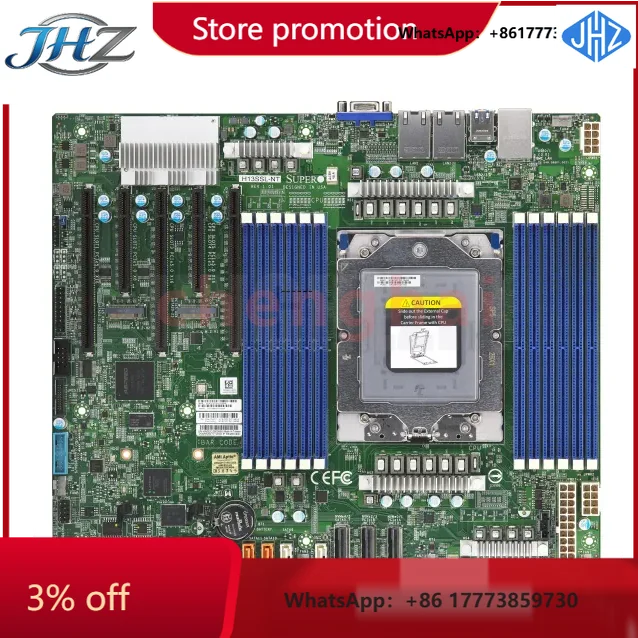 JHZ for New Supermicro MBD H13SSL NT Servers Motherboard M-ATX Motherboard