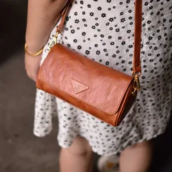 AETOO  Leather Korean version of small leather bag female texture crossbody bag foreign style pillow bag commuter casual single