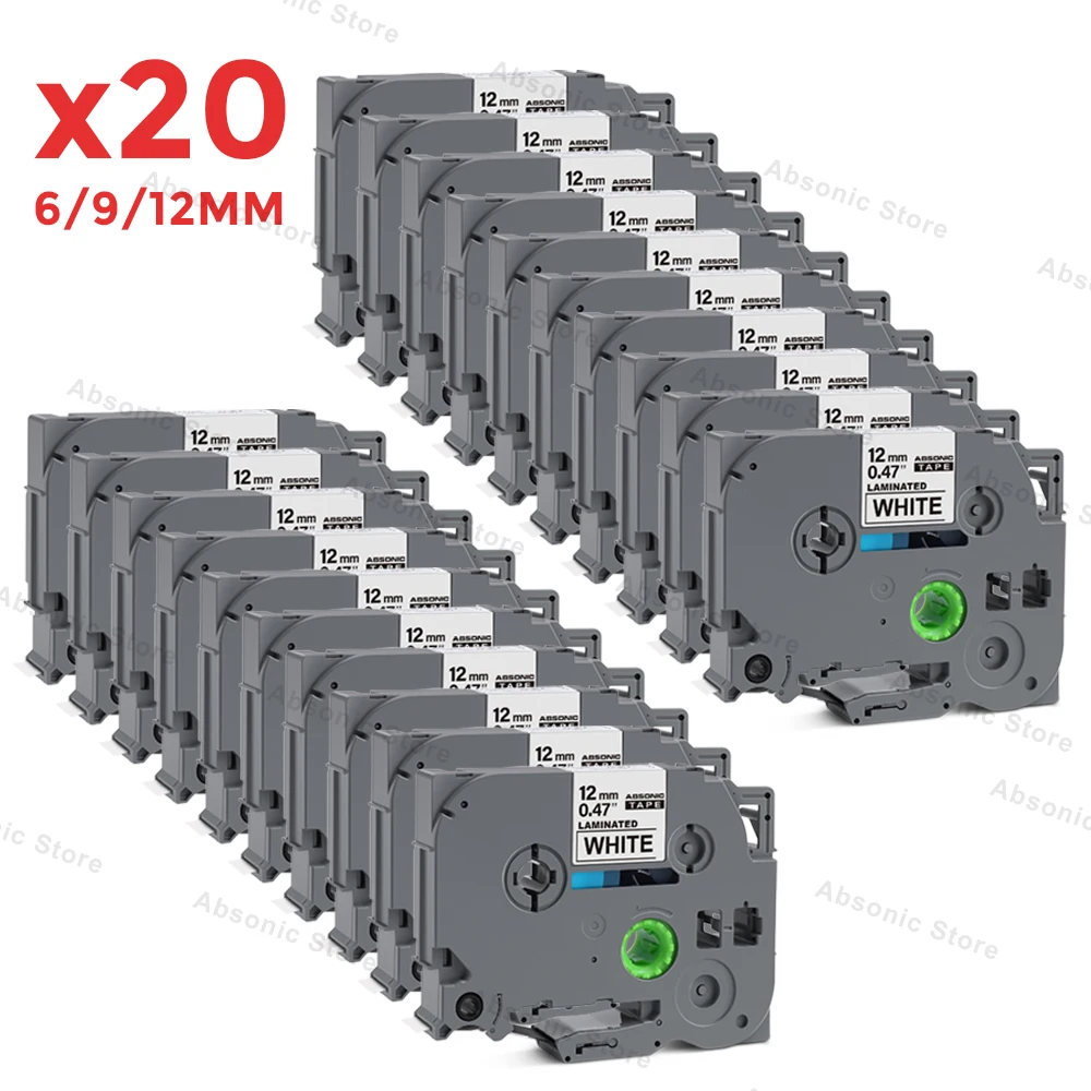 Absonic 20PK 12mm Label 231: تقييم شامل ونصائح للاستخدام الفعّال
