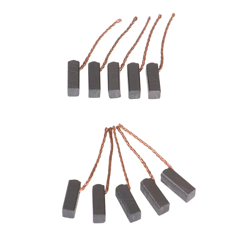 10psc carbon brush 5*6*14mm DC motor carbon brush graphite carbon brush