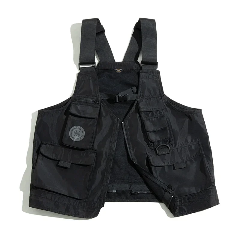Maden Men Tactical Vest Jacket Army Green Black