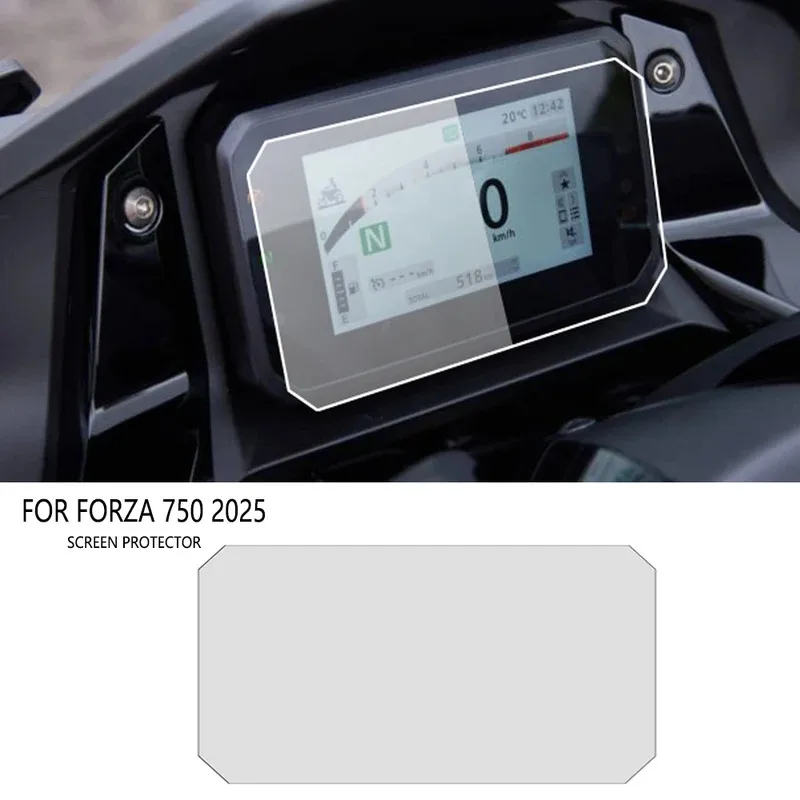 

For Honda Forza 750 For Forza750 2025 New Motorcycle Protection Instrument Film Accessories Dashboard Scratch Panel Screen