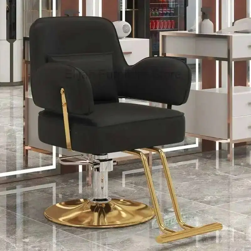 Hydraulic Barber Chair Braiding Hair Salon Pump Decoration Home Office Massage Professional Hairdresser Swivel Eyelash Shampoo