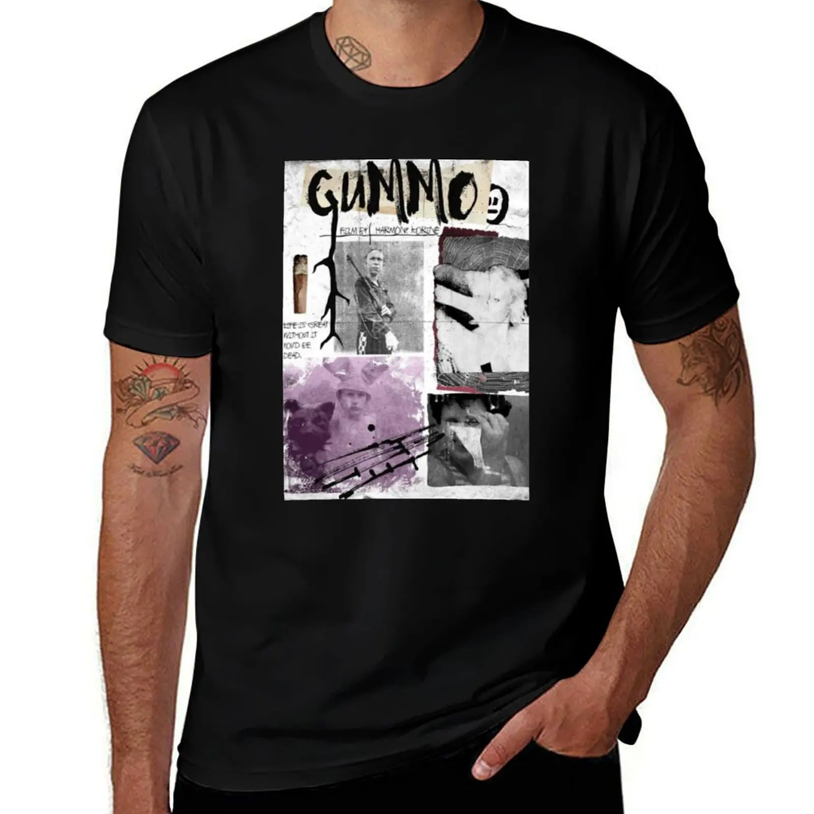 

Gummo Alternative Poster Shirt T-Shirt oversized graphic tee Anime t-shirt oversized cotton t shirt men