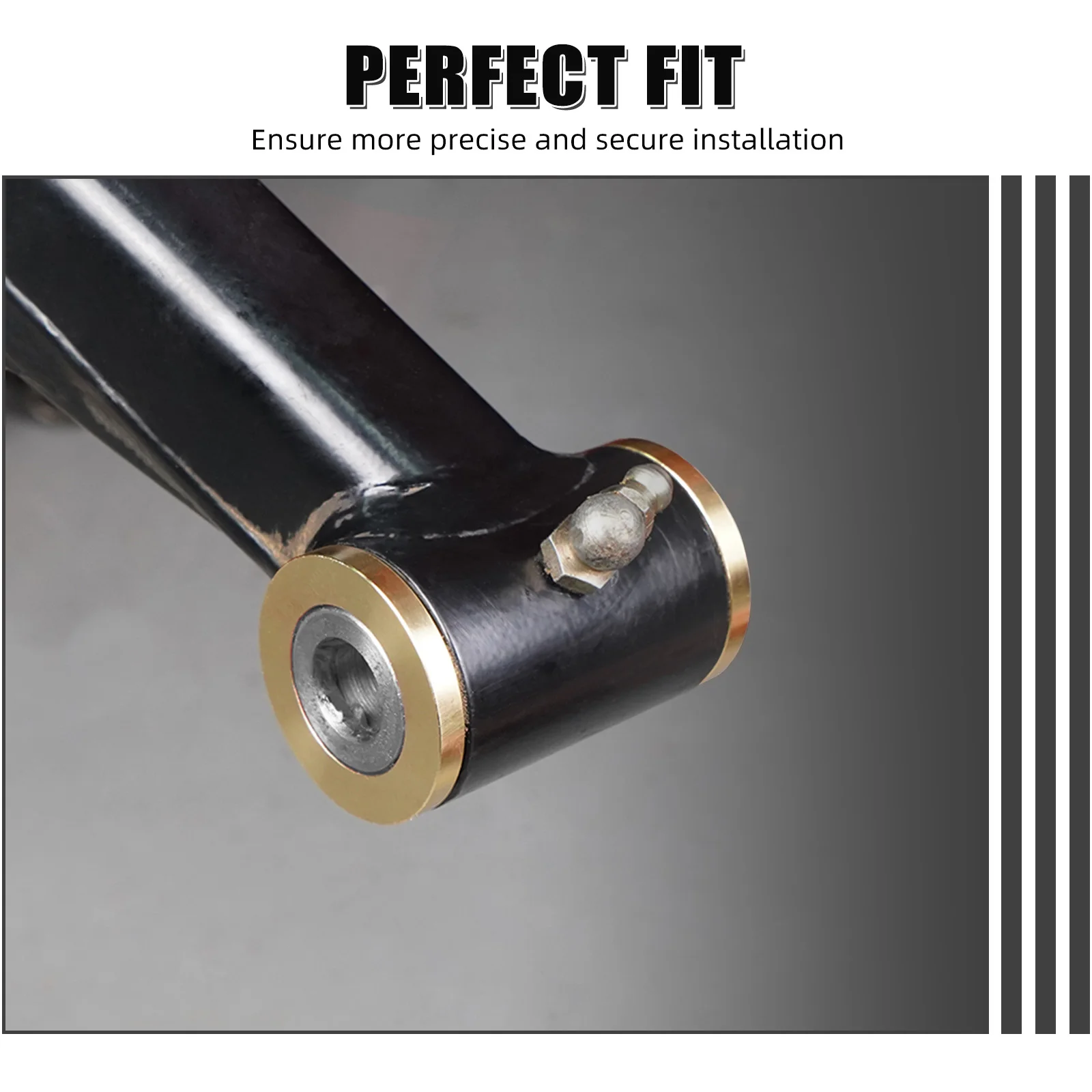 NICECNC UTV X3 A-Arm-Buchsen- und Hülsen-Set aus Messing für Can Am Maverick X3 RR Turbo Trail 800 1000 Sport 1000 – Detail 6