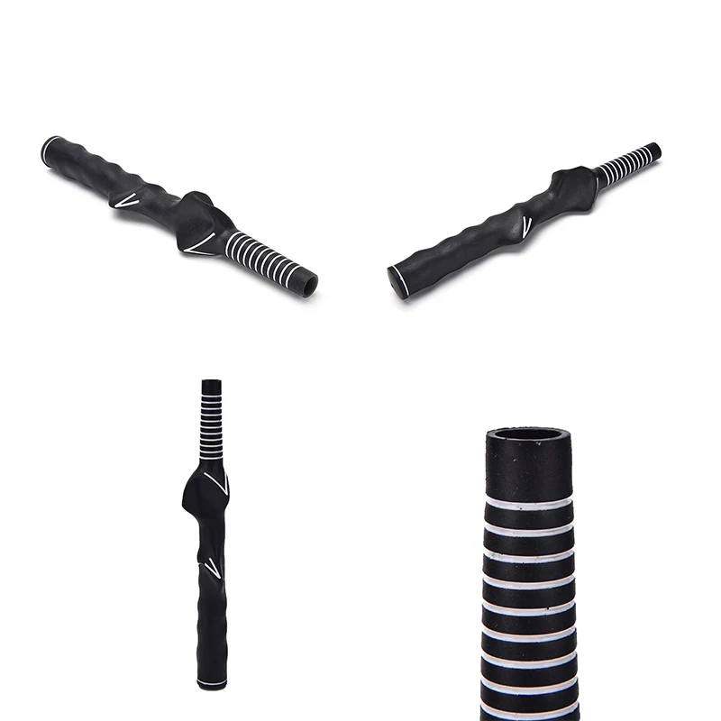 

Golf ball Club Swing Training Grip Practice Aids Rubber Right-handed golfers