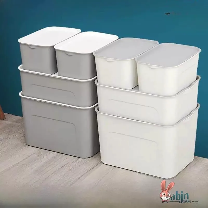 Plastic Storage Box Clothes Organizer Basket Home Use Box Snack Storage Caddy Miscellaneous Items Storage Box ABENIUR Brand