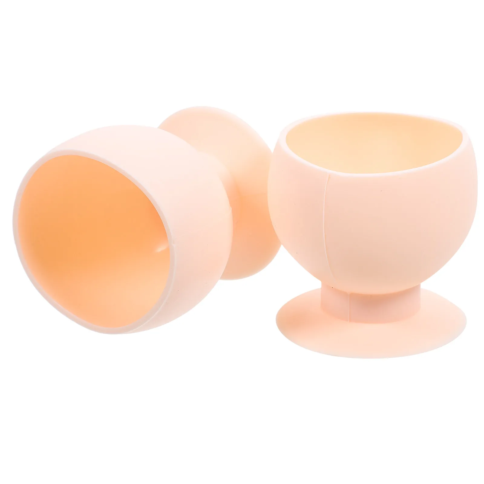 2Pcs Silicone Door Stopper Wall Protector Sucker Design for Doorknob Anti-Collision Noise Reduction Home Use Door Knob Protector