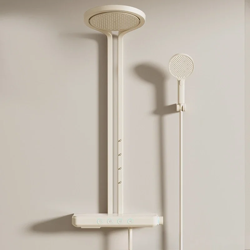 Cream constant temperature, shower set, waist spray ring waterfall pressurization