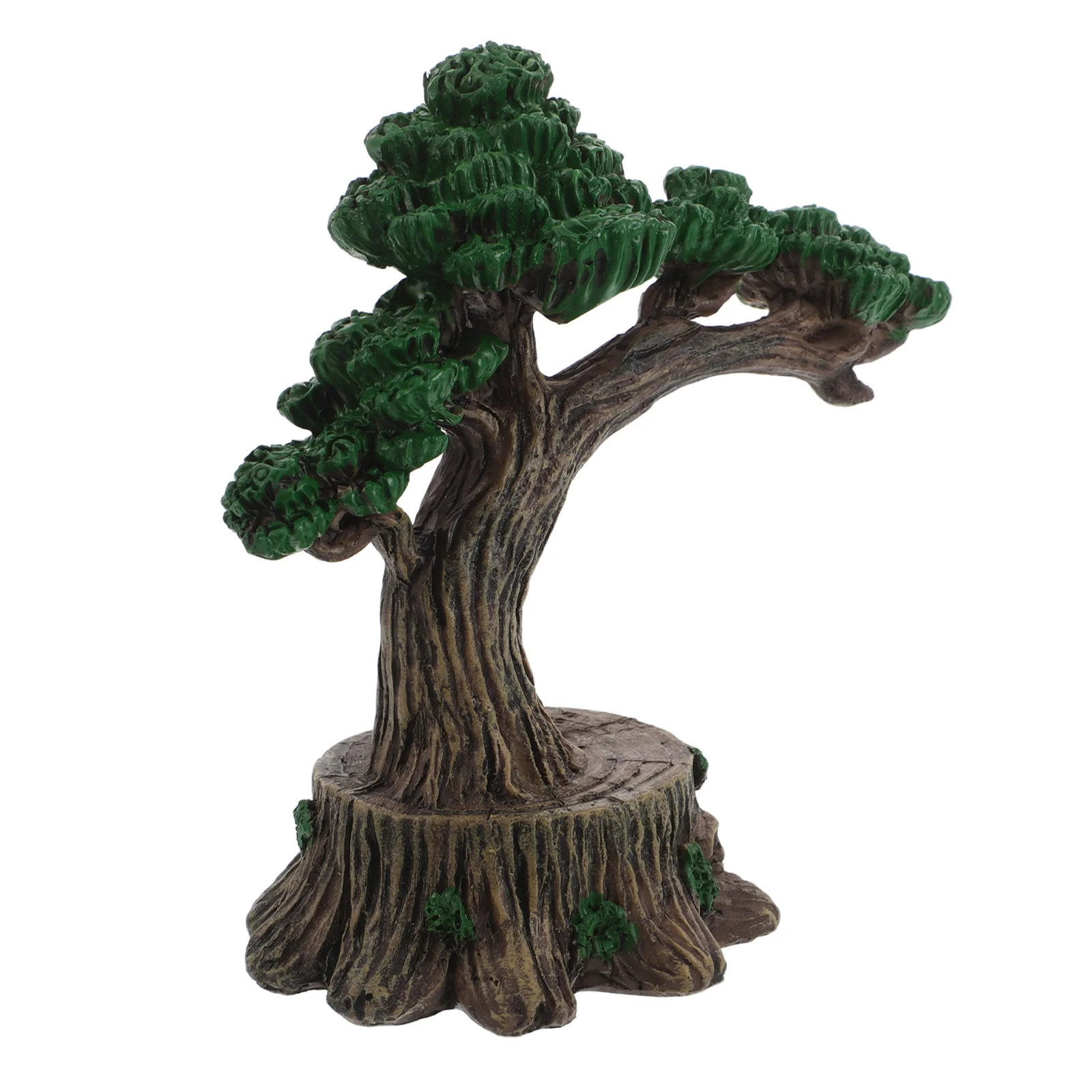 

Artificial Bonsai Tree Resin Mini Desktop Decoration Realistic Faux Bonsai Plant Table Decor Artificial Tree for Table Decor