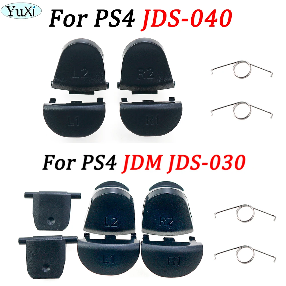 1Set For PS4 L1 R1 L2 R2 Trigger Buttons Springs Kit For PlayStation 4 JDM JDS-030 JDS-040 Gamepad  Controller Repair Part