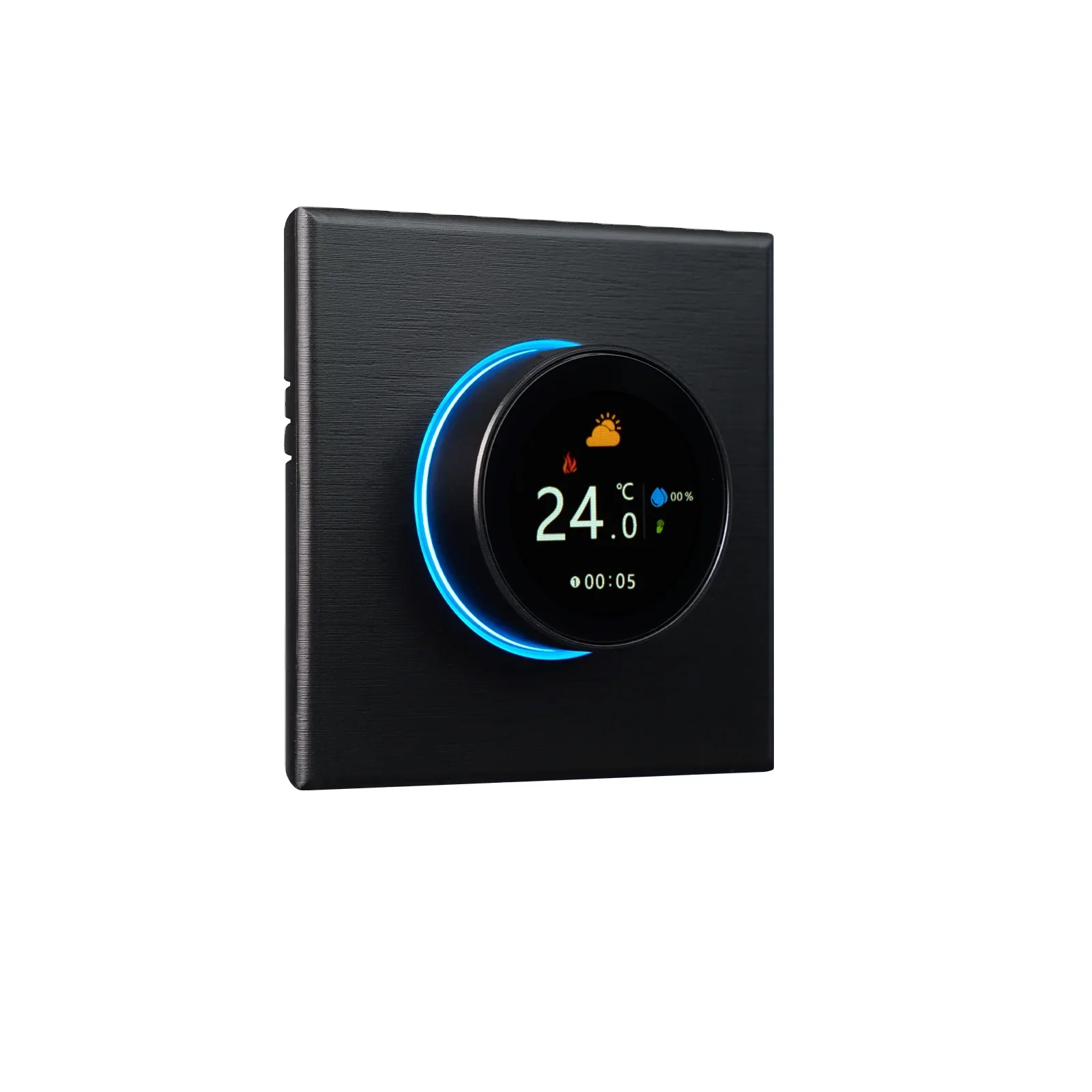New WiFiThermostat Temperature Controller Tuya Smart for Room Apartment Hotel Office Aluminum Side Knob Alex and Google Home