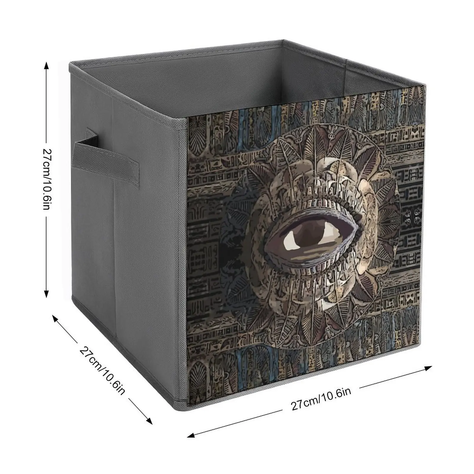 The Eye Of Ancient Egypt  Classic For Folding Storage Box Storage Tank Organizer Division Creative Storage of Socks And Great to