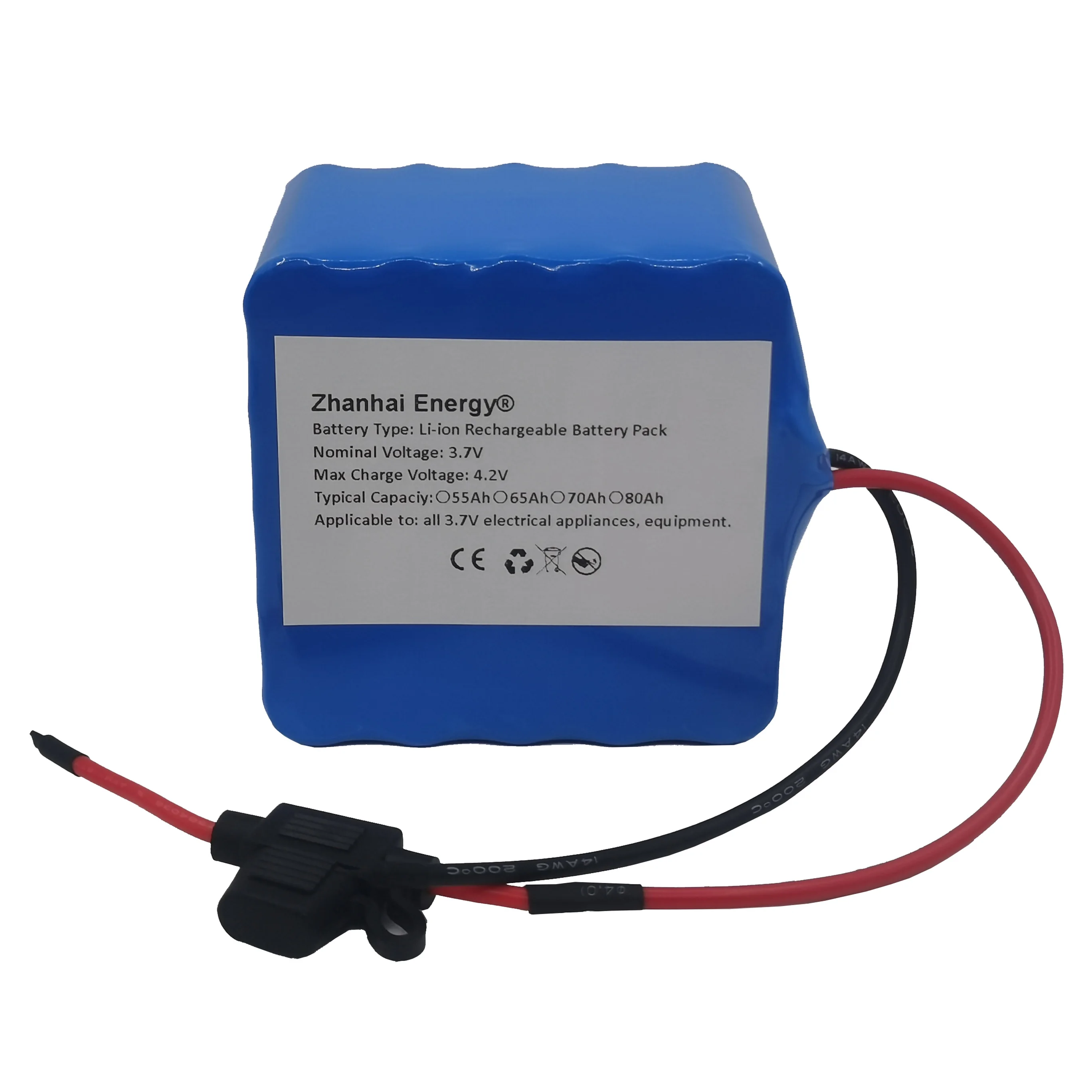 3.7V 80Ah 70Ah 65Ah 55Ah Li-Ion ładowalny akumulator 1S 25P dla 3.7V wszystkie urządzenia regulator ładowania słonecznego nowy konfigurowalny