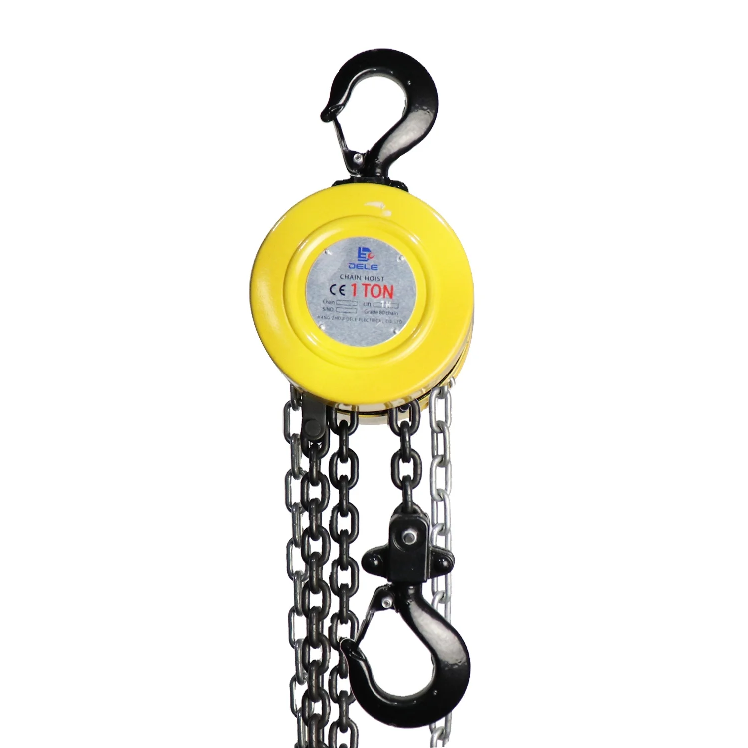 Wholesales Round Shape Manual Chain Hoist A Frame Lifting Roof Hoist Concrete Lifting Factory Supplier