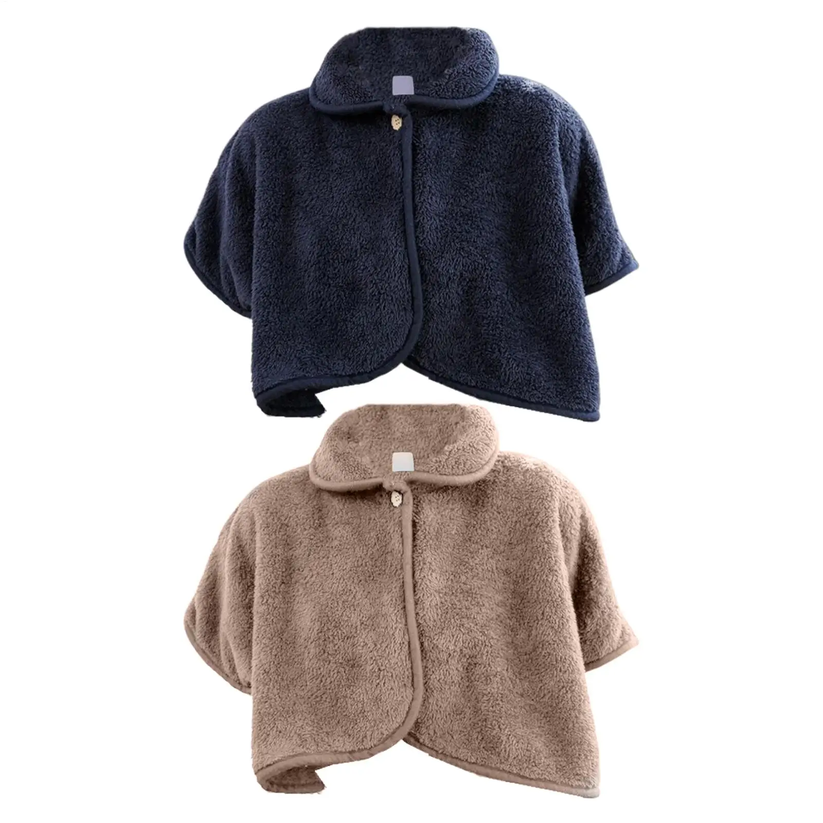 

Soft Plush Shawl Warm Protection Cervical Spine Neck Warmer False Collar Shawl Scarf Outwear Shoulder
