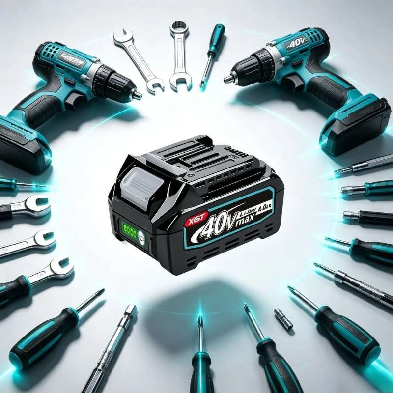 40V 21700 MAX XGT Li-ion Battery BL4050 5.0Ah Cell with LED Power Indicator Rechargeable Cordless Power Tools