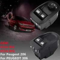 Car Power Window Lifter Switch Mirror Glass Adjustment Button For PEUGEOT 206 1998-2016 PEUGEOT 306 1993-2002 6554.WA 6554.WQ