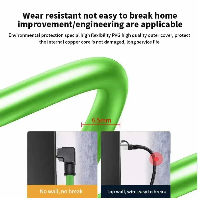 CAT6A Profinet Ethernet Drag Chain Cable Industrial High Flexible Gigabit Bend Network Shielded Wire Cat6A Finished Product Line