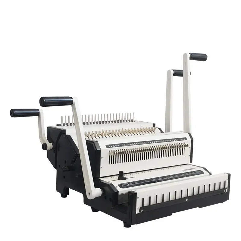 wire o binding machine double wire 3 in 1 binding  machine wire o and comb  binding machine