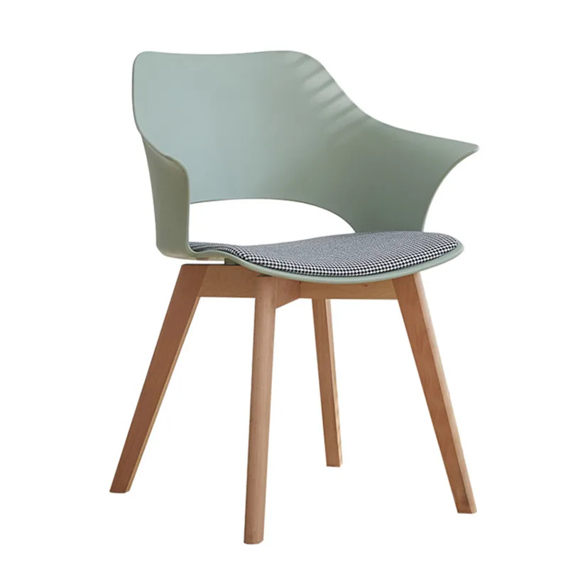 

for Koho Exclusive Innovative Design Accent Chairs Furniture Living Room Modern Wooden Lounge Blue Accent Chair Living Room