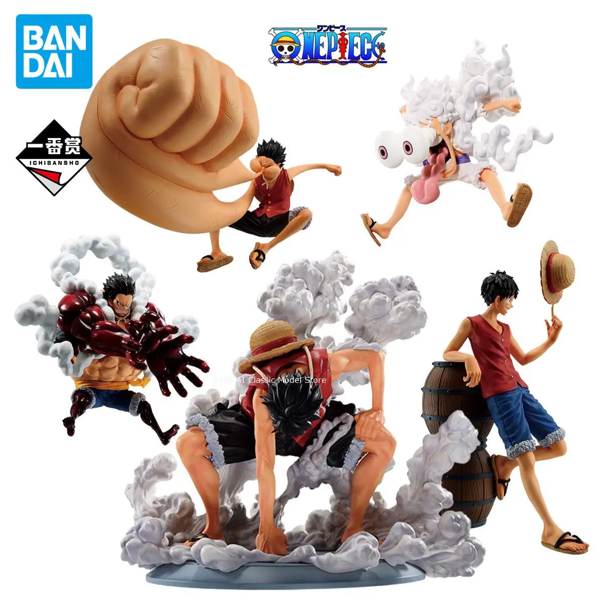 

Genuine Original Bandai Ichiban Kuji One Piece 25Th Anniversary of Animation Monkey D. Luffy Anime Model Brand New and Unopened