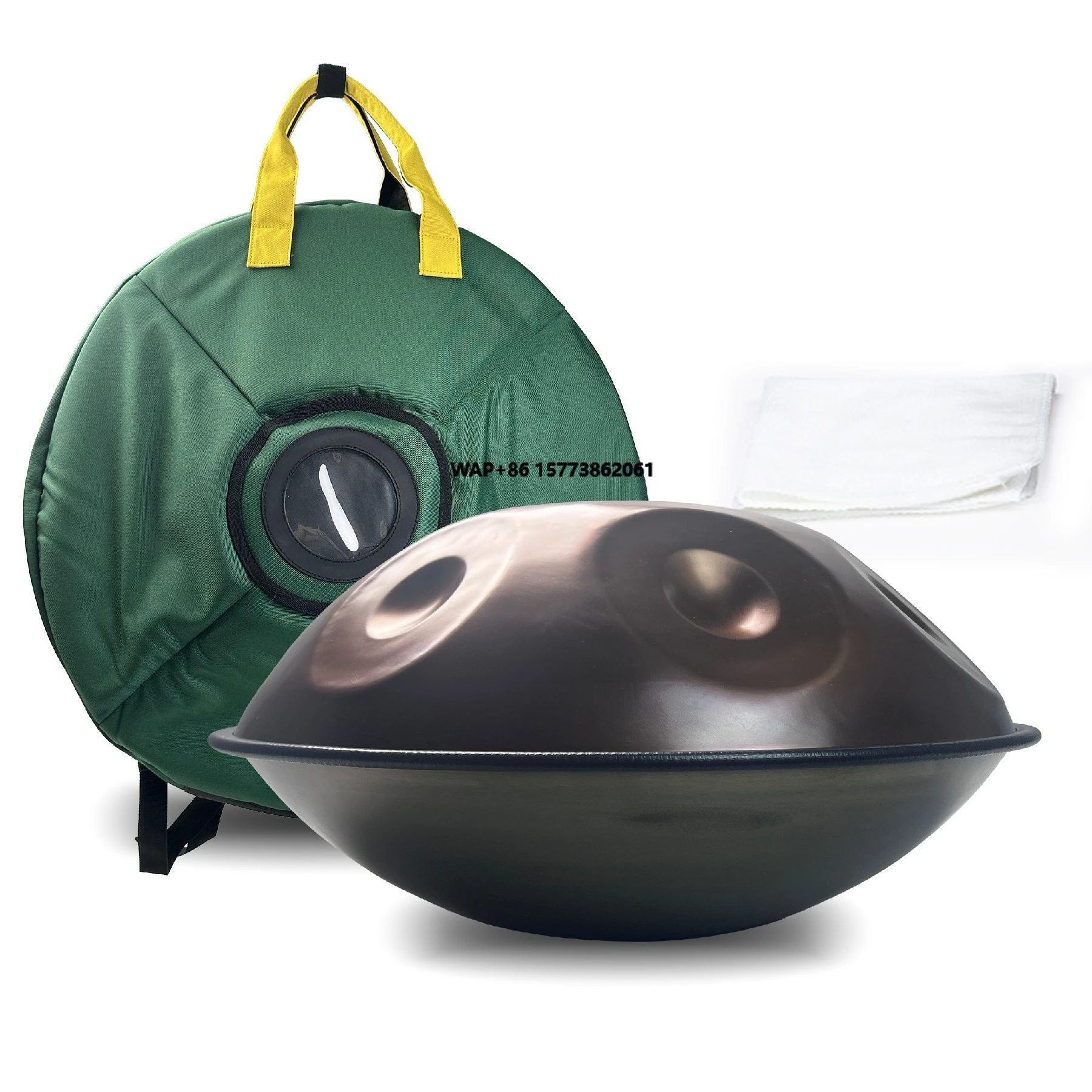 Best Sound 18inch Mini Steel Handpan 432 440hz D Krud Minor 9notes Handpan Hand Pan Drum Instruments