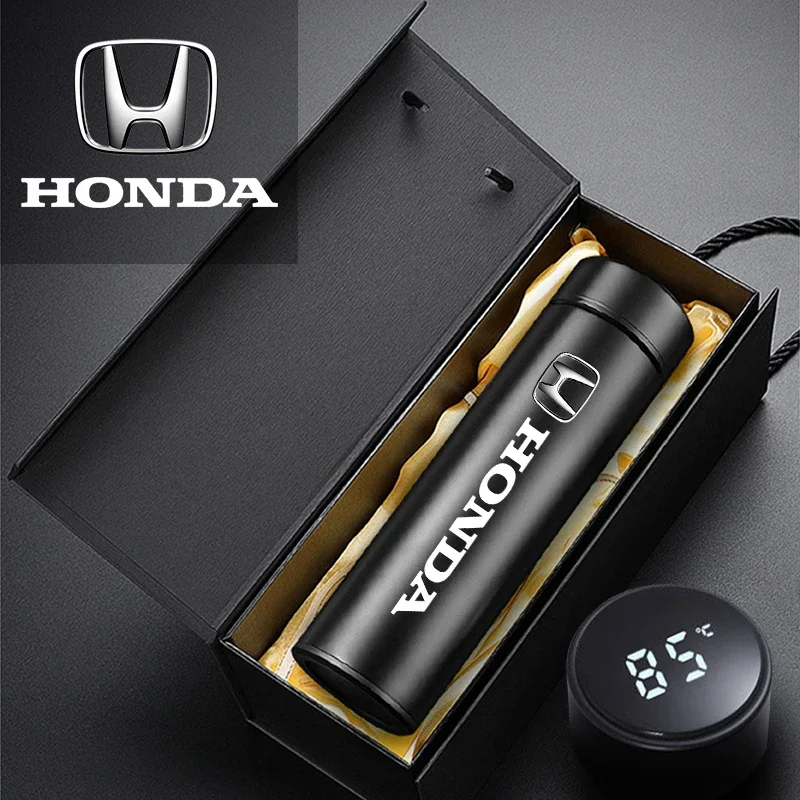 Portable Car smart Thermos bottle with temperature display For Honda insight pilot rear enterteiment Universal Car products