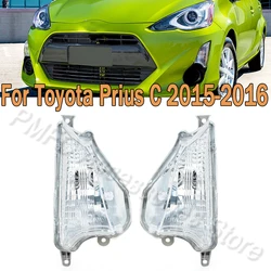 Front Bumper Fog Light Side Corner Lamp Turn Signal Light Foglamp Side Lamp For Toyota Prius C 2015-2016 81511-52070 81521-52070