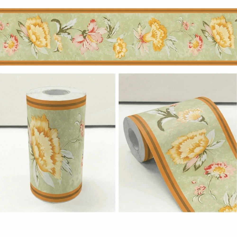 DIY 5 Meter Wall Base Self Adhesive Thickened Skirting Line Soft Anti-collision Decoration Strips Home