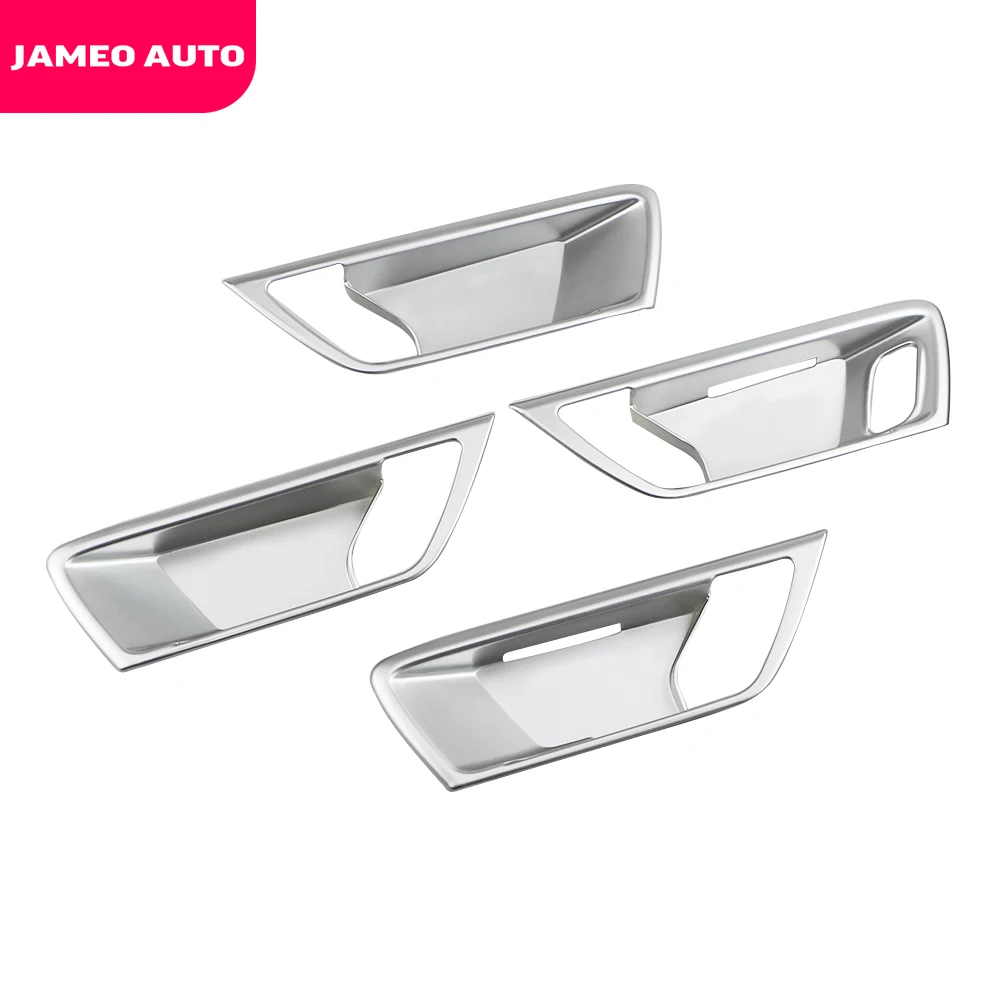 4Pcs/Set Interior Door Bowl Cover for Ford New Focus MK4 2019 2020 2021 2022 Car Door Handle Trim Sticker